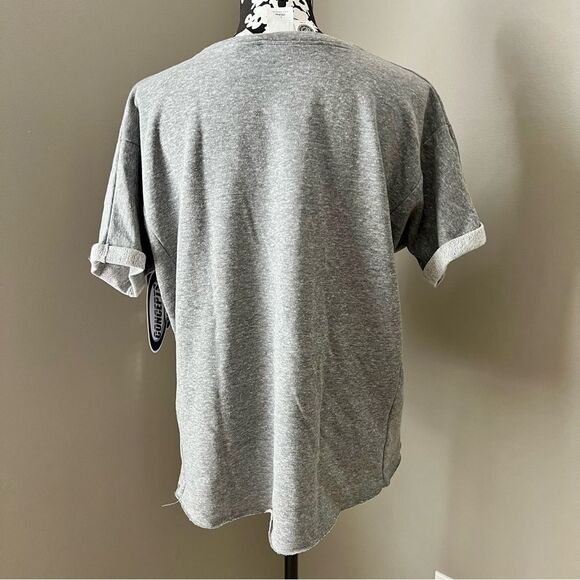 NHL Boston Bruins Women’s Sweatshirt Tee Gray Black Large NWT - Picture 7 of 11